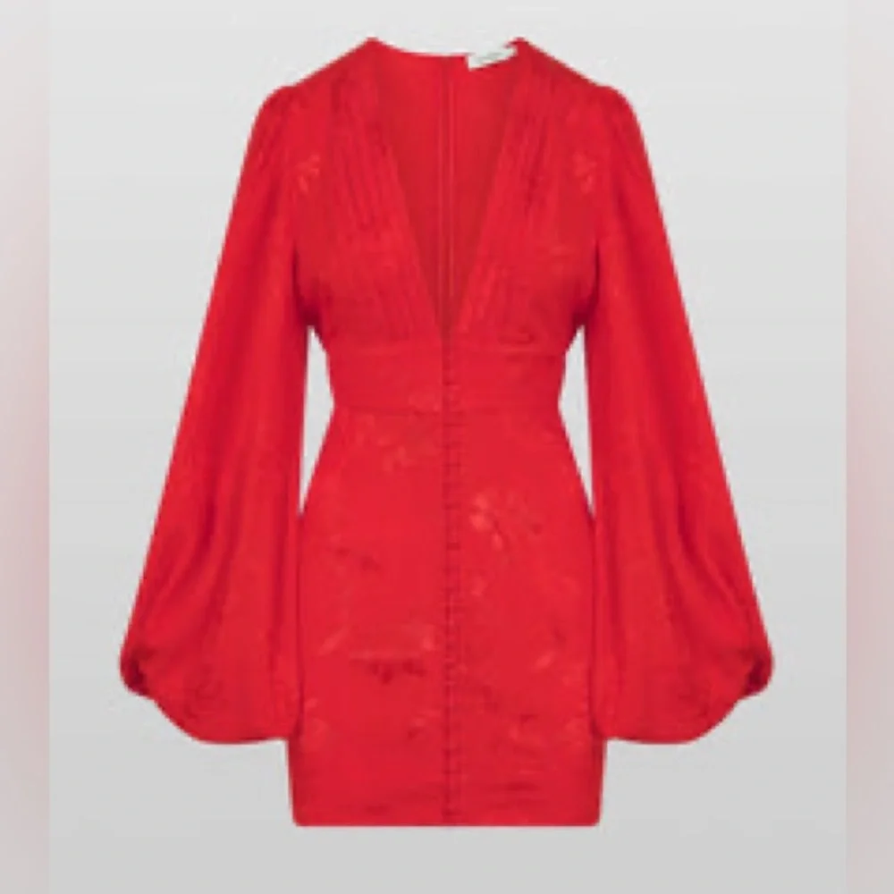 Rat & Boa Red Mini Dress - Picture 2 of 12